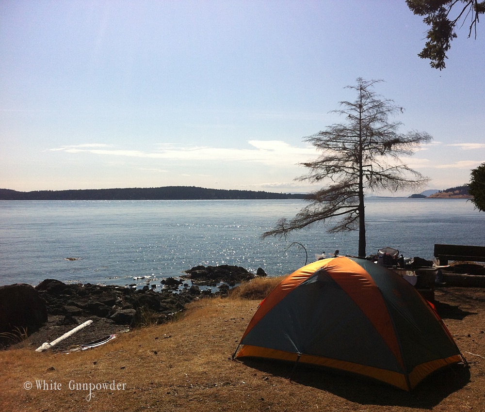 San Juan Islands, Kayaking And Camping - White Gunpowder